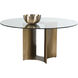 Denver Antique Brass Dining Table Base